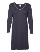 Jacqueline Longsleeved Dress Yöpaita Navy CCDK Copenhagen