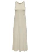 Onlmay Life S/L Long Dress Jrs Noos Maksimekko Juhlamekko Grey ONLY