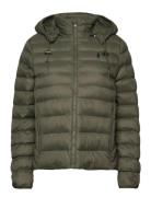 Water-Resistant Packable Hooded Jacket Vuorillinen Takki Topattu Takki...