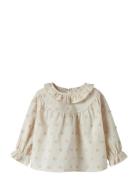 Nbfnethe Ls Loose Shirt Lil Tops Blouses & Tunics Cream Lil'Atelier