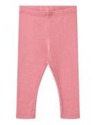 Rib Leggings Maddy Bottoms Leggings Pink Wheat