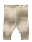 Jersey Pants Silas Bottoms Trousers Yellow Wheat