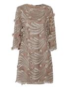 Dandelionbbkata Dress Lyhyt Mekko Beige Bruuns Bazaar