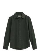 Reg Cord Shirt Tops Shirts Long-sleeved Green GANT