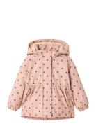 Nmflasnow05 Jkt Aop Fo Lil Parka Takki Pink Lil'Atelier