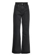Beat Jeans Washed Black-26 Bottoms Jeans Flares Grey Hope