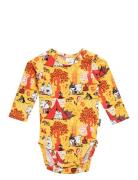 Camping Body Bodies Long-sleeved Yellow MUMIN