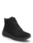 Rollingsoft Laced Ankle Boot Shoes Boots Ankle Boots Laced Boots Black...