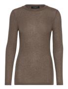 Angelabb Ls T-Shirt Tops T-shirts & Tops Long-sleeved Brown Bruuns Baz...