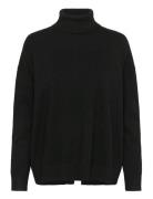 Gleaiw Kellsie Turtleneck Tops Knitwear Turtleneck Black InWear
