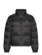 Essential Midweight Puffer Jacke Vuorillinen Takki Topattu Takki Black...