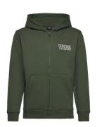 Classified Full Zip Sport Sweat-shirts & Hoodies Hoodies Green VANS