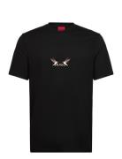 Dugolini Tops T-shirts Short-sleeved Black HUGO