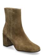 Booties Shoes Boots Ankle Boots Ankle Boots With Heel Khaki Green Bill...
