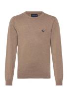 Brayden Cotton Crew Sweater Tops Sweat-shirts & Hoodies Sweat-shirts B...