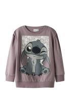 Nmfarina Stitch Sweat Bru Wdi Tops Sweat-shirts & Hoodies Sweat-shirts...