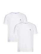 26/1 Jersey-Gbx Tops T-shirts Short-sleeved White Polo Ralph Lauren