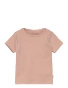 T-Shirt Tops T-shirts Short-sleeved Pink Sofie Schnoor Baby And Kids