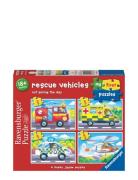 Rescue Vehicles 2/3/4/5P Toys Puzzles And Games Puzzles Classic Puzzle...
