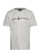 Jr Bowman Tee Tops T-shirts Short-sleeved Grey Sail Racing