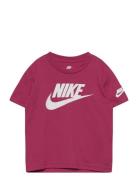 Te-S/S Tee Tops T-shirts Short-sleeved Red Nike