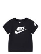 Te-S/S Tee Tops T-shirts Short-sleeved Black Nike