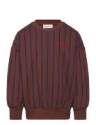 Vertical Stripe Aop Sweatshirt Tops Sweat-shirts & Hoodies Sweat-shirt...