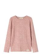 Leo Tee Tops T-shirts Long-sleeved T-shirts Pink MarMar Copenhagen