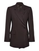 Eliwiraa Blazers Double Breasted Blazers Brown Tiger Of Sweden