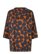 Madovira Tops T-shirts & Tops Long-sleeved Navy Masai