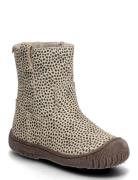 Bisgaard Elina Tex Bootsit Nauhalliset Saapikkaat Beige Bisgaard