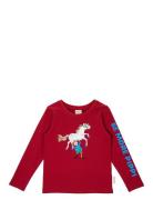 Superstark Tröja Tops T-shirts Long-sleeved T-shirts Red Pippi Langstr...