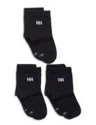 K Wool Sock Basic 3Pk Sukat Black Helly Hansen
