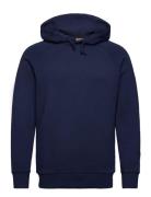 Abel Hood Sweat Tops Sweat-shirts & Hoodies Hoodies Navy Mos Mosh Gall...