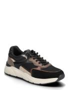Women Lace-Up Matalavartiset Sneakerit Tennarit Black Tamaris