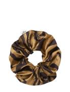 Tigarea Luster Scrunchie Accessories Hair Accessories Scrunchies Brown...