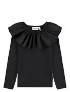Renate Tops T-shirts Long-sleeved T-shirts Black Molo