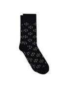 Vilhelm Socks Lingerie Socks Regular Socks Black Mp Denmark
