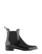 Comfy Black Shoes Boots Ankle Boots Ankle Boots Flat Heel Black Lemon ...