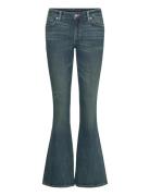 Katsumi Embellished Jeans Bottoms Jeans Flares Blue Monki