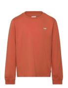 Ls-L/S Tee Tops T-shirts Long-sleeved T-shirts Orange Levi's