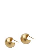 Echo Hoops Accessories Jewellery Earrings Hoops Gold Pernille Corydon