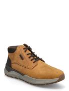 6001 Nyörisaappaat Beige Rieker
