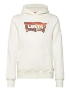 Po-Pull-Over Hoody Tops Sweat-shirts & Hoodies Hoodies White Levi's