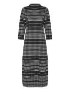 Wednesday Dress Polvipituinen Mekko Black Jumperfabriken