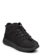 Mid Lace Up Sneaker Matalavartiset Sneakerit Tennarit Black Timberland