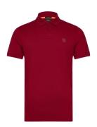 Passenger Tops Polos Short-sleeved Burgundy BOSS
