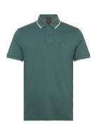 Passertip Tops Polos Short-sleeved Green BOSS