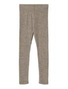 Wool Silk Leggings Agi Bottoms Leggings Grey Wheat
