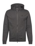 Sweatshirt Tops Sweat-shirts & Hoodies Hoodies Grey EA7